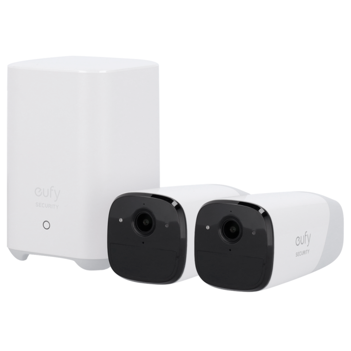 EUFY EUFY-CAM2PRO-S221 — Kit 2 Caméras + 1 HomeBase Eufy par Anker | A