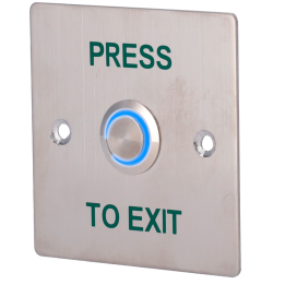 SAFIRE EXITBUTTON303-LED — Bouton poussoir d'ouverture de porte avec L