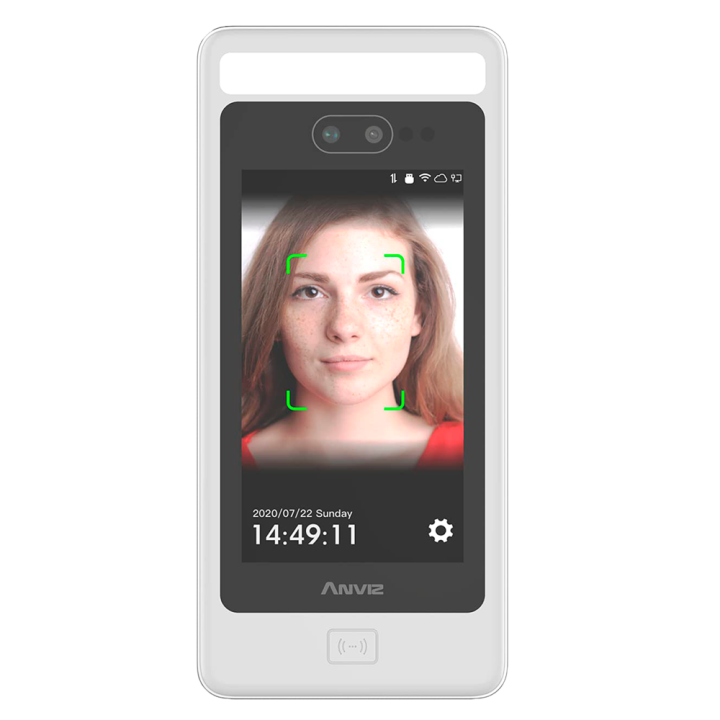 ANVIZ FACEDEEP5 — Contrôle d'accès et de présence IP65 | AVS Domotec