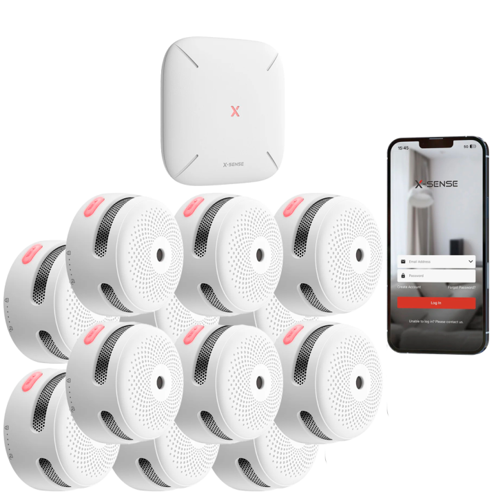 X-SENSE FS121 — Kit de détection d'incendie autonome X-Sense | AVS Dom