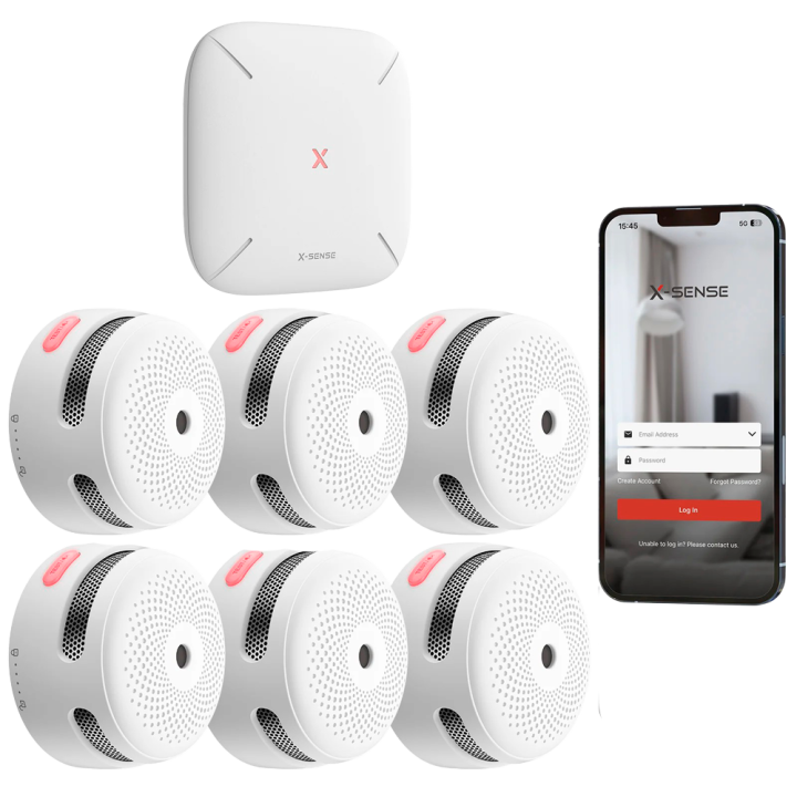 X-SENSE FS61 — Kit de détection d'incendie autonome X-Sense | AVS Domo