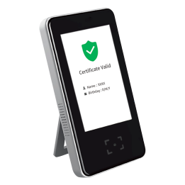 MARCA BLANCA GREENPASS-QR — Lecteur QR Green Pass | AVS Domotec