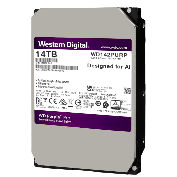WESTERN DIGITAL HD14TB — Disque dur Western Digital PRO | AVS Domotec