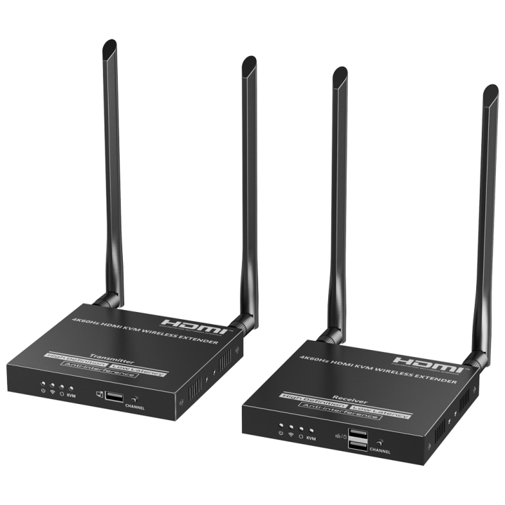 LENKENG HDMI-EXT-PRO-W-4K60-KVM — Extensor KVM inalámbrico | AVS Domot
