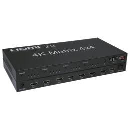 MARCA BLANCA HDMI-MATRIX-4X4-4K — Multiplicateur de signal HDMI | AVS 