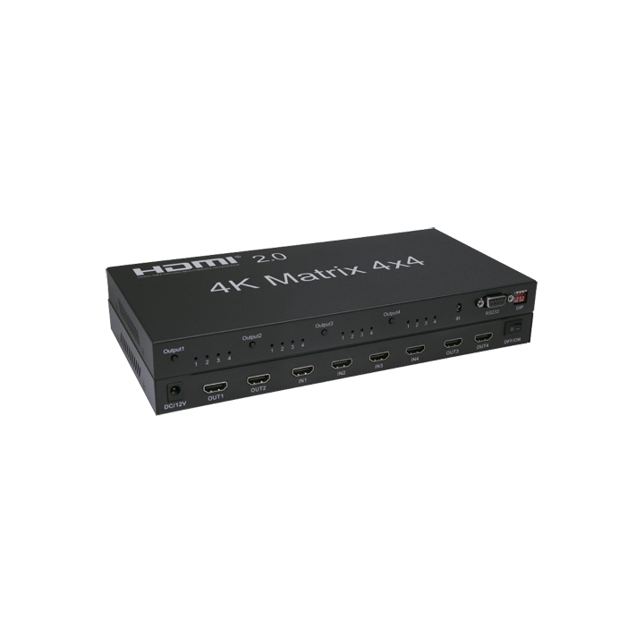 MARCA BLANCA HDMI-MATRIX-4X4-4K — Multiplicateur de signal HDMI | AVS 