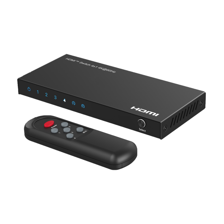 MARCA BLANCA HDMI-SW-4x1-4K60 — HDMI Switch | AVS Domotec