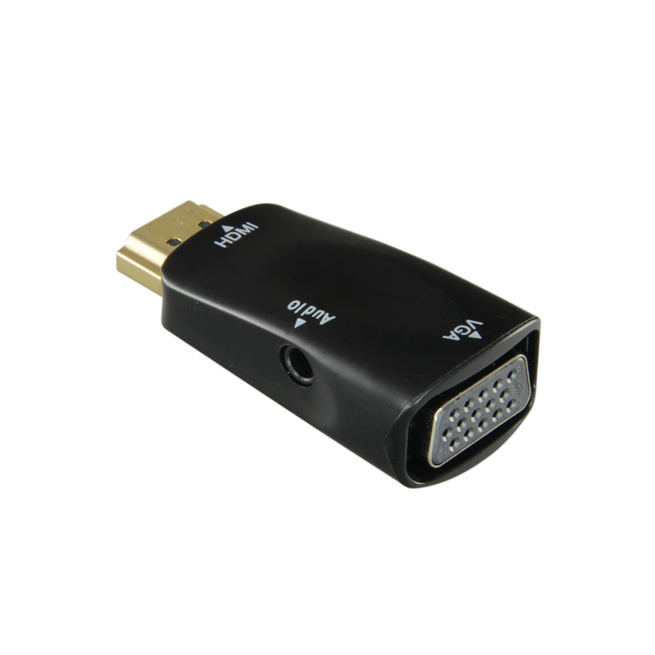 MARCA BLANCA HDMI-VGA — Adaptateur de HDMI à VGA+Audio | AVS Domotec