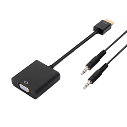 MARCA BLANCA HDMI-VGA0.1+A1.0/N — Convertisseur HDMI | AVS Domotec