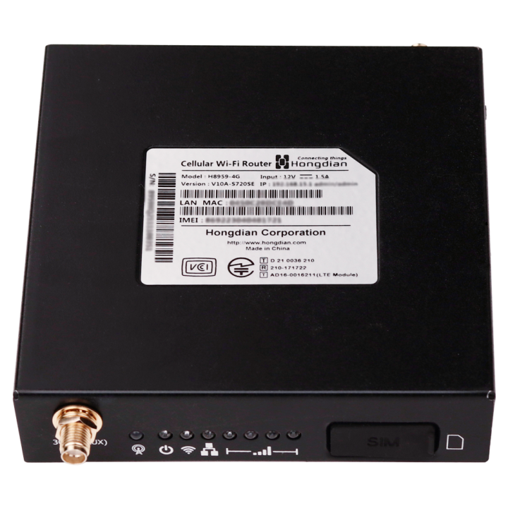 HONGDIAN HG-H8959-L4EU-W — Routeur industriel Hongdian 4G LTE Cat 4 | 