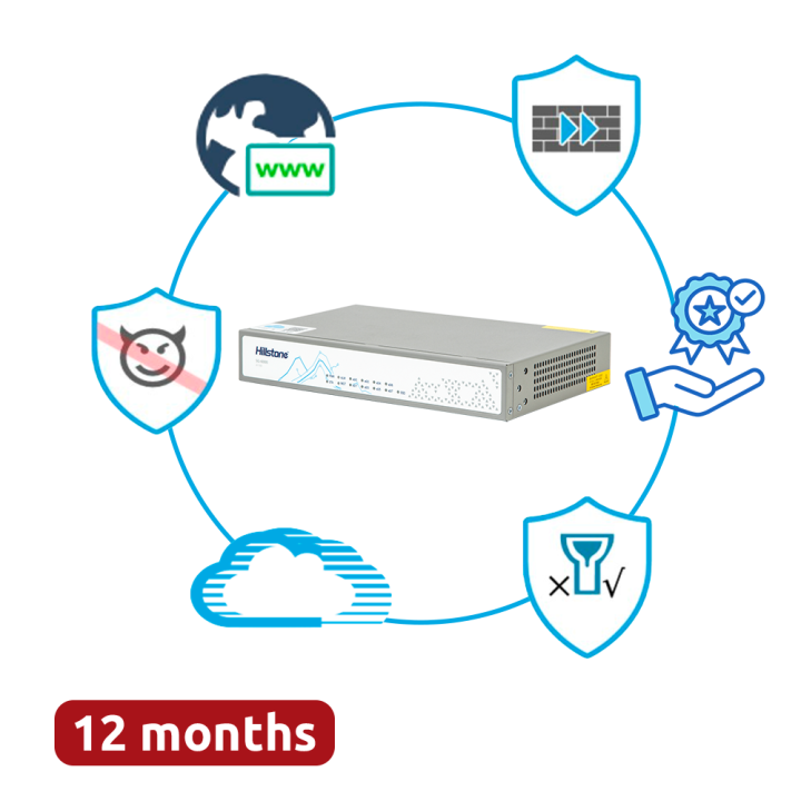 HILLSTONE NETWORKS HILL-A1000-PPRM-12 — Offre groupée Hillstone Networ