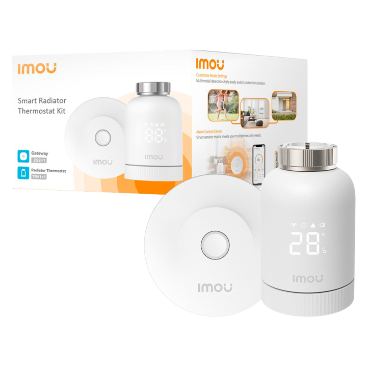 IMOU KIT-TRV1-EU-2-IMOU IMOU KIT-TRV1-EU-2-IMOU — Imou Termostato de r
