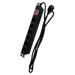 MARCA BLANCA PDU-6P1U-SWITCH MARCA BLANCA PDU-6P1U-SWITCH — Multiprise