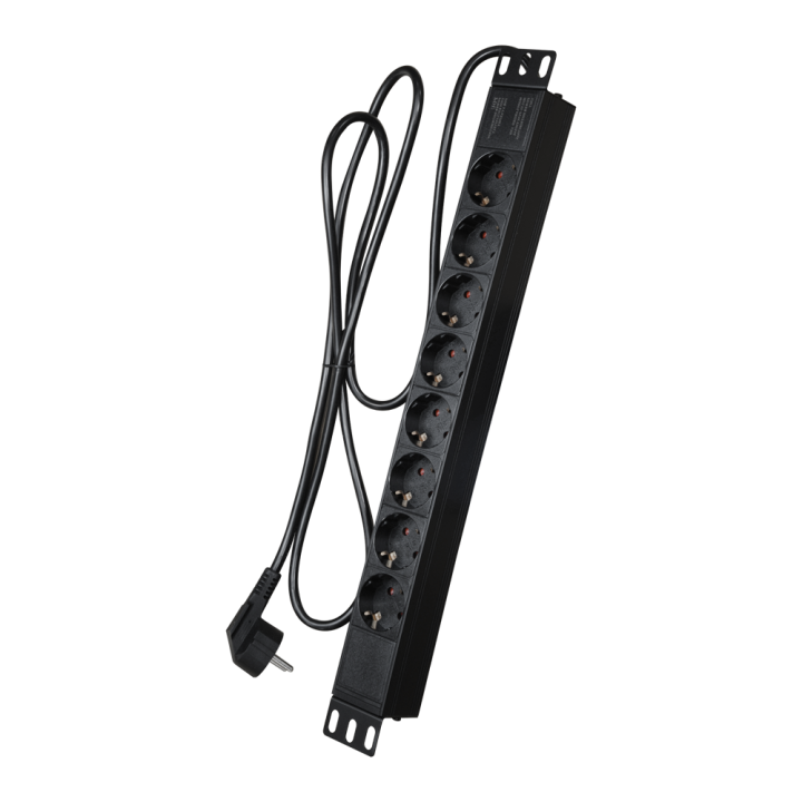MARCA BLANCA PDU-8P1U MARCA BLANCA PDU-8P1U — Multiprise | AVS Domotec