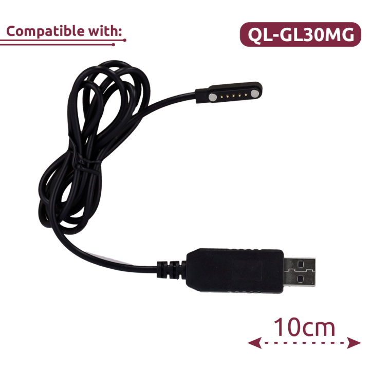 QUECLINK QL-GL30MG-UC QUECLINK QL-GL30MG-UC — Câble de données magnéti