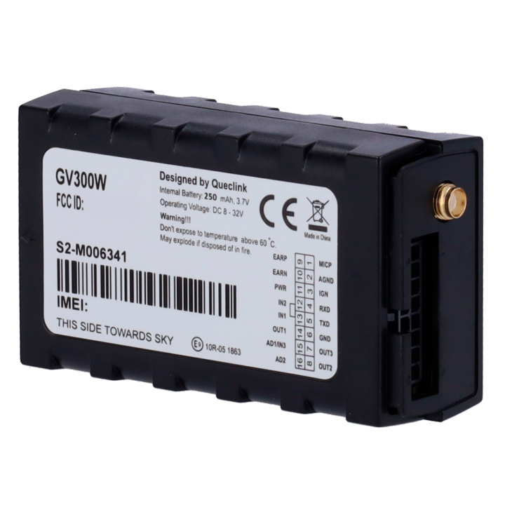 QUECLINK QL-GV300W QUECLINK QL-GV300W — WCDMA/GSM | AVS Domotec
