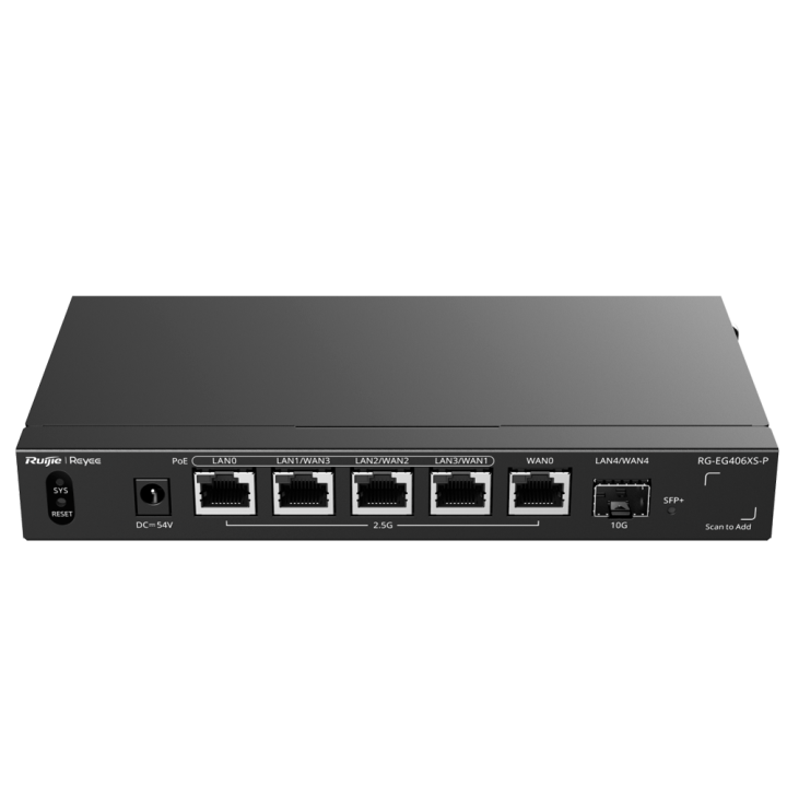 REYEE RG-EG406XS-P REYEE RG-EG406XS-P — Routeur Reyee Cloud | AVS Domo