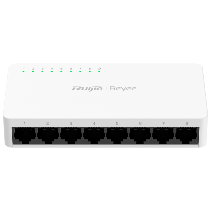 REYEE RG-ES08F REYEE RG-ES08F — Reyee Switch de bureau | AVS Domotec