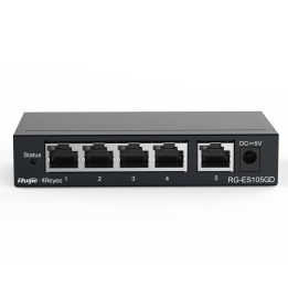 REYEE RG-ES105GD REYEE RG-ES105GD — Reyee Switch de bureau | AVS Domot