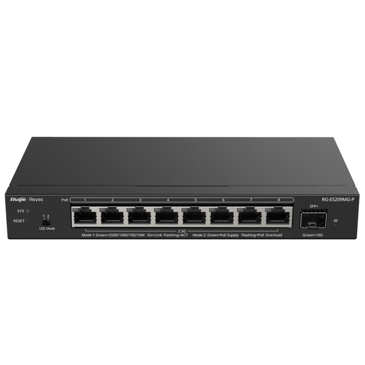 REYEE RG-ES209MG-P REYEE RG-ES209MG-P — Switch Ruijie Reyee Cloud Mana