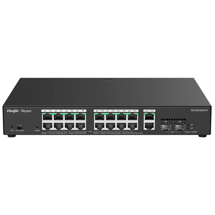 REYEE RG-ES220GS-P REYEE RG-ES220GS-P — Switch Ruijie Reyee Cloud Mana
