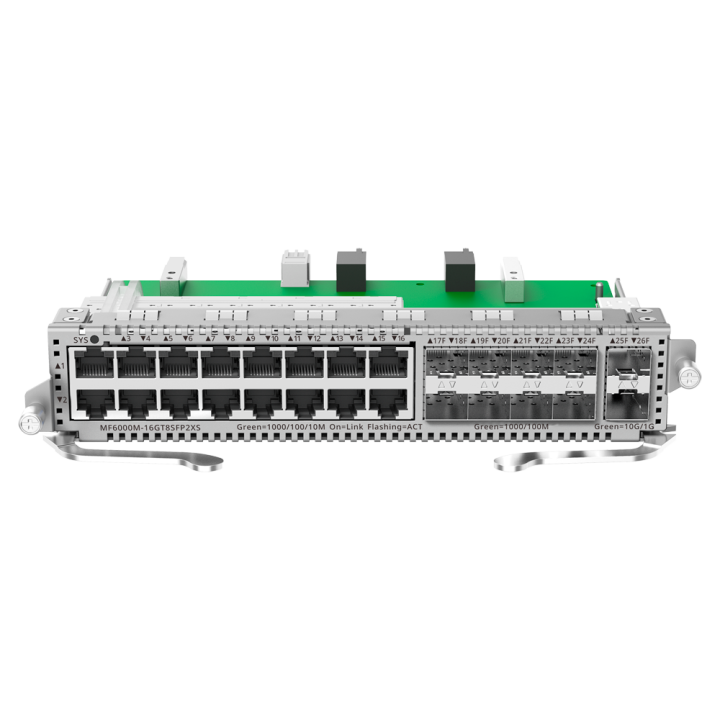 REYEE RG-MF6000M-16GT8SFP2XS REYEE RG-MF6000M-16GT8SFP2XS — Carte de l