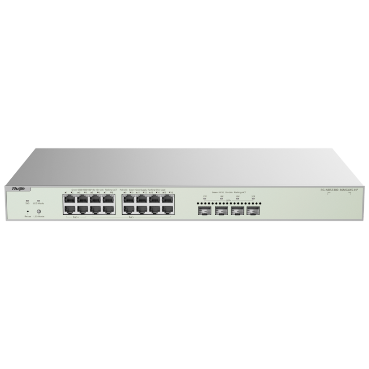 REYEE RG-NBS3300-16MG4XS-HP REYEE RG-NBS3300-16MG4XS-HP — Switch Ruiji