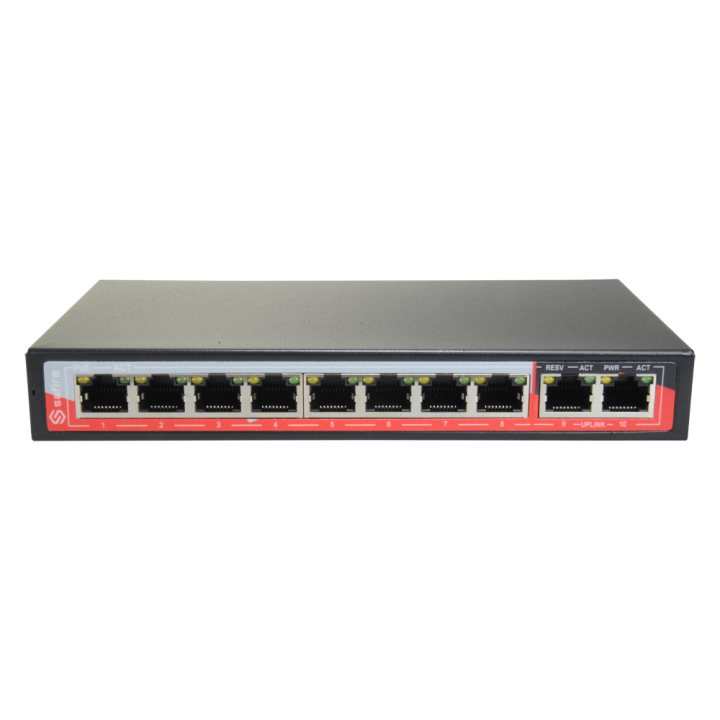 SAFIRE SF-SW1008POE-96 SAFIRE SF-SW1008POE-96 — Switch PoE | AVS Domot
