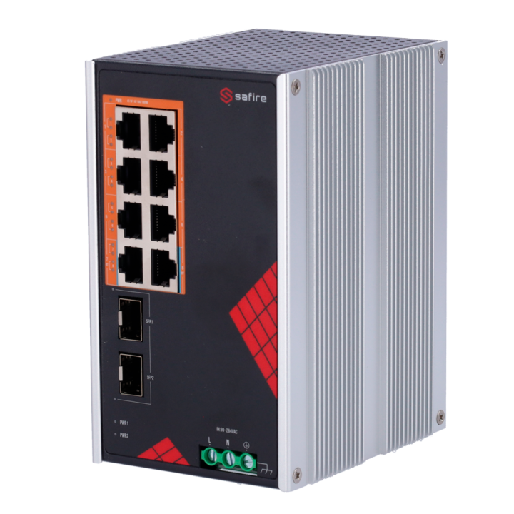 SAFIRE SF-SWI1008HIPOE-GF-AC-130-DIN SAFIRE SF-SWI1008HIPOE-GF-AC-130-