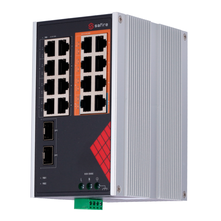 SAFIRE SF-SWI1808HIPOE-GF-AC-130-DIN SAFIRE SF-SWI1808HIPOE-GF-AC-130-