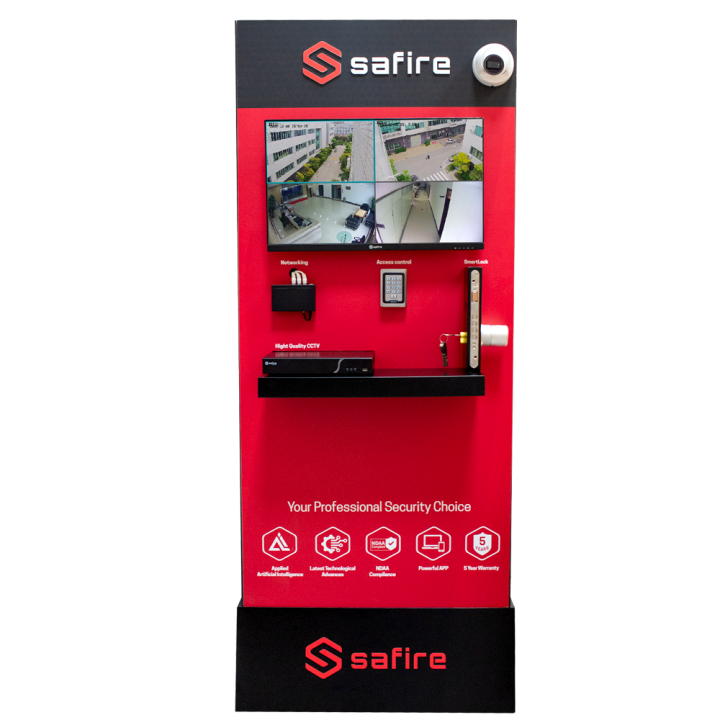 SAFIRE SF-TOTEM-4K SAFIRE SF-TOTEM-4K — Présentoir | AVS Domotec