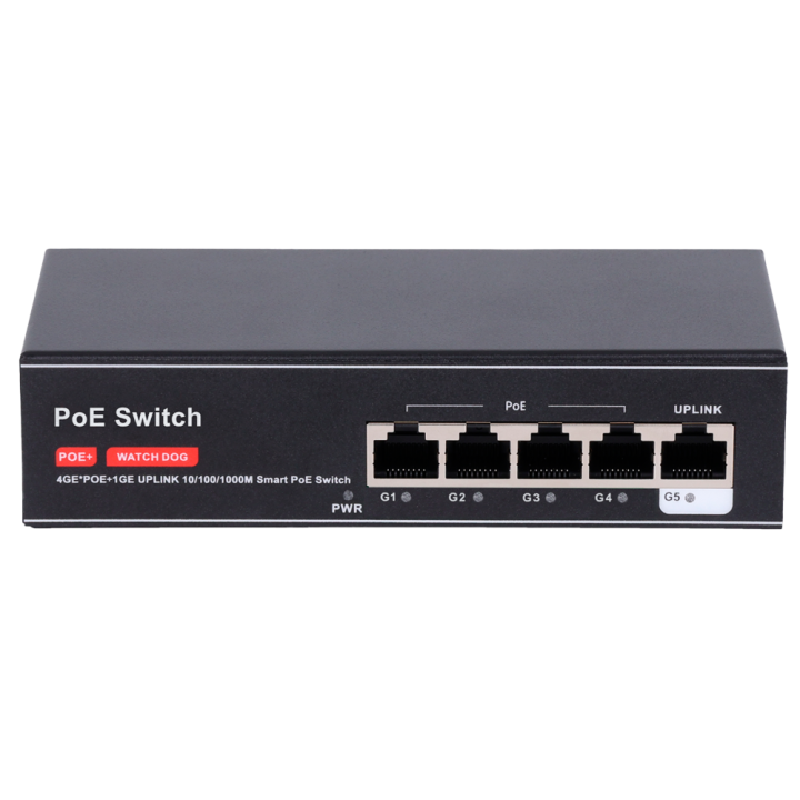 MARCA BLANCA SW4GE1GE-65W MARCA BLANCA SW4GE1GE-65W — Switch PoE | AVS