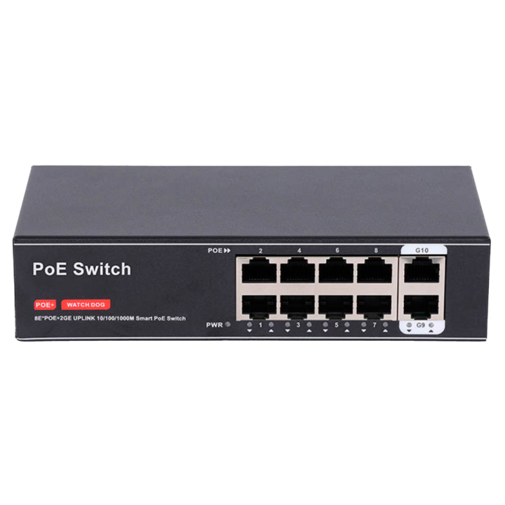 MARCA BLANCA SW8FE2GE-100W MARCA BLANCA SW8FE2GE-100W — Switch PoE | A