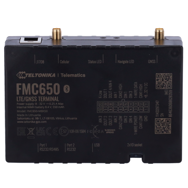 TELTONIKA TK-FMC650 TELTONIKA TK-FMC650 — Traceur avancé | AVS Domotec