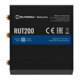 TELTONIKA TK-RUT200 TELTONIKA TK-RUT200 — Routeur industriel 4G LTE Ca