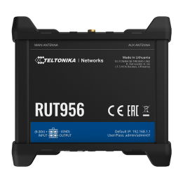 TELTONIKA TK-RUT956 TELTONIKA TK-RUT956 — Routeur industriel 4G LTE Ca