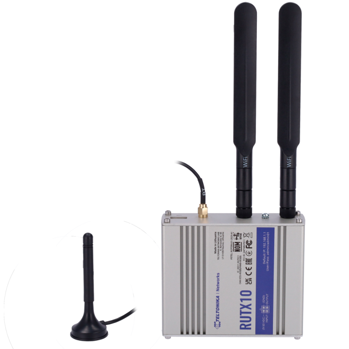 TELTONIKA TK-RUTX10 TELTONIKA TK-RUTX10 — Routeur Wi-Fi industriel hau
