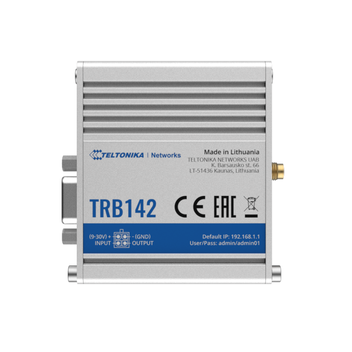 TELTONIKA TK-TRB142 TELTONIKA TK-TRB142 — Passerelle industrielle Telt