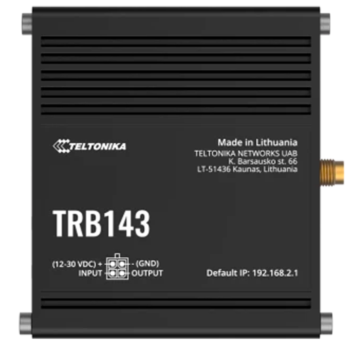TELTONIKA TK-TRB143 TELTONIKA TK-TRB143 — Routeur industriel Teltonika