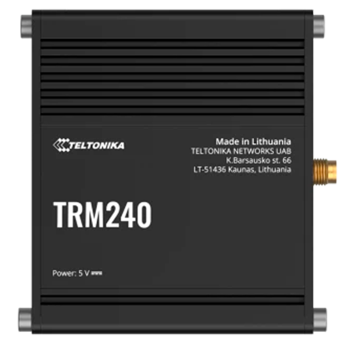 TELTONIKA TK-TRM240 TELTONIKA TK-TRM240 — Modem industriel Teltonika 4