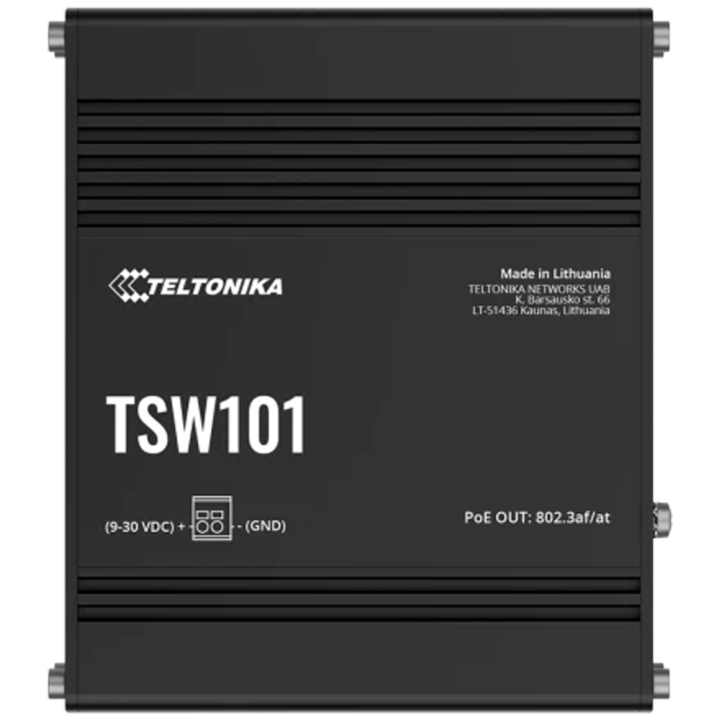 TELTONIKA TK-TSW101 TELTONIKA TK-TSW101 — Teltonika switch PoE industr