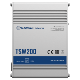 TELTONIKA TK-TSW200 TELTONIKA TK-TSW200 — Teltonika switch PoE industr