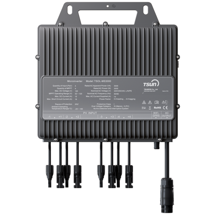 TSUN TSOL-MS3000 TSUN TSOL-MS3000 — Micro-onduleur TSUN | AVS Domotec