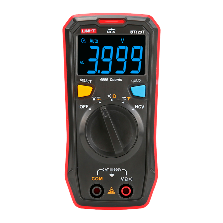 UNI-T UT123T UNI-T UT123T — Multimètre numérique de poche | AVS Domote