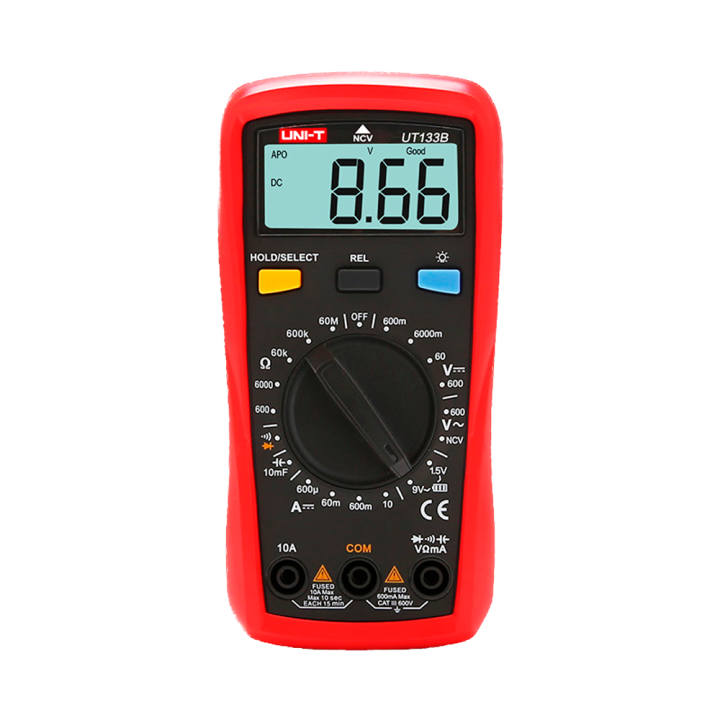 UNI-T UT133B UNI-T UT133B — Multimètre numérique à main | AVS Domotec