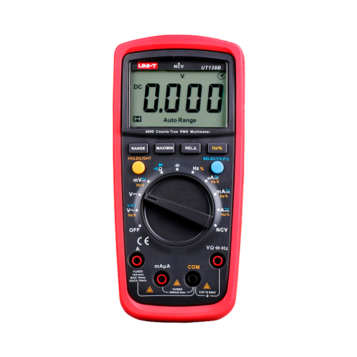 UNI-T UT139B UNI-T UT139B — Multimètre numérique avec fonction True RM
