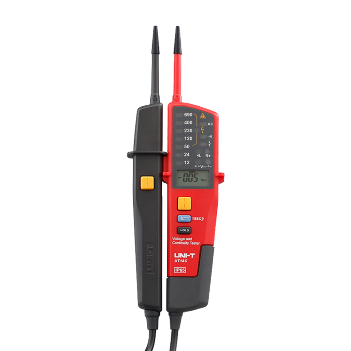 UNI-T UT18C UNI-T UT18C — Détecteur de tension CA/CC | AVS Domotec