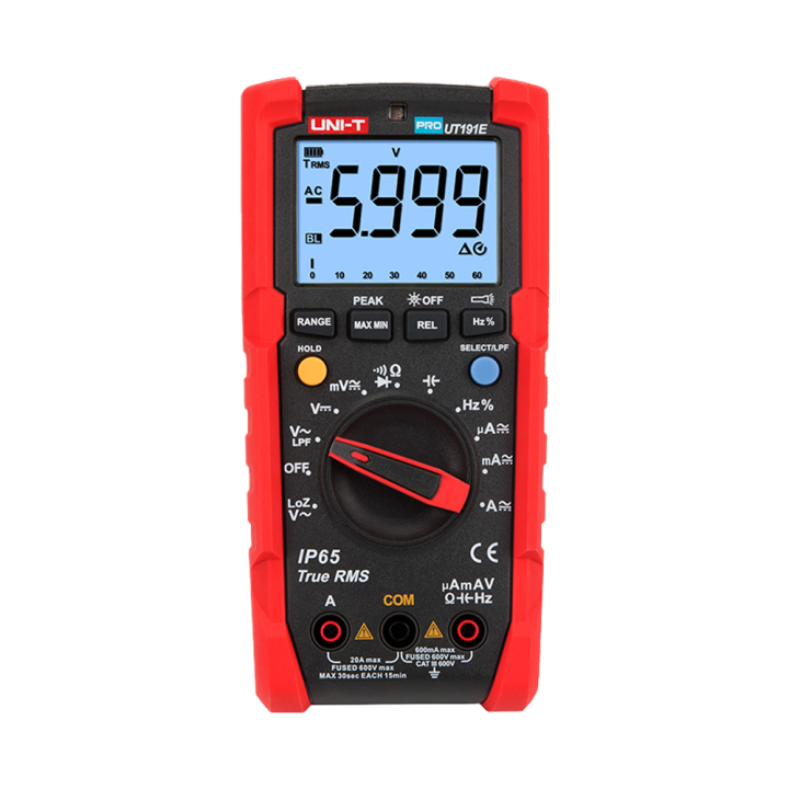 UNI-T UT191E UNI-T UT191E — Multimètre numérique industriel True RMS |