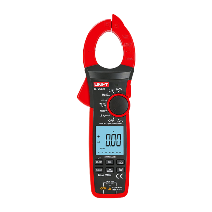 UNI-T UT206B UNI-T UT206B — Pince de mesure LCD | AVS Domotec