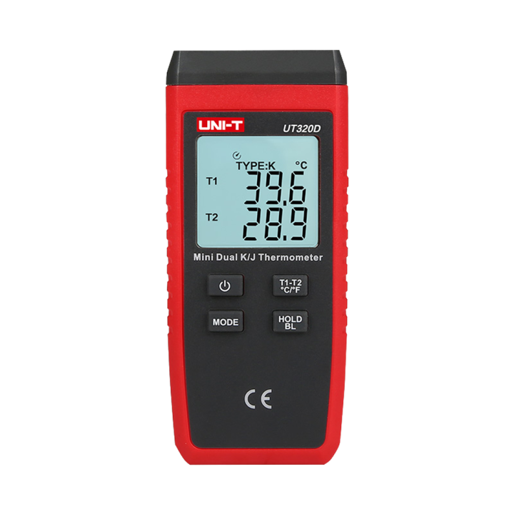 UNI-T UT320D UNI-T UT320D — Thermomètre avec sondes type K et J | AVS 